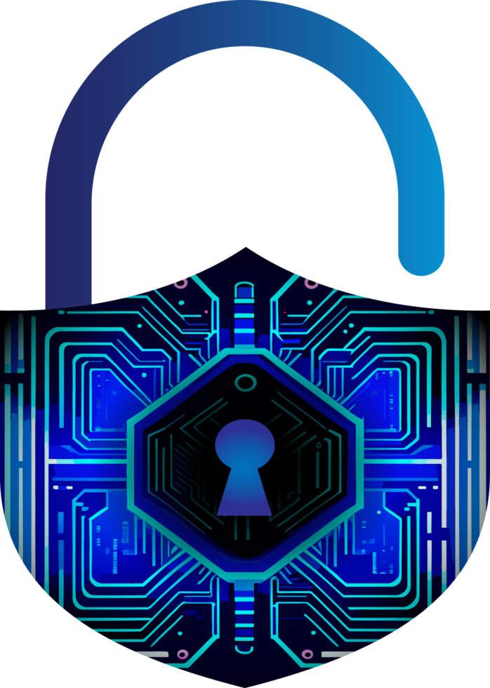 Modern Technology Cybersecurity Icon Crop-out png