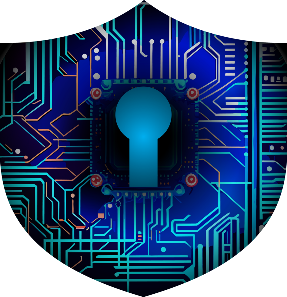 Modern Technology Cybersecurity Icon Crop-out png