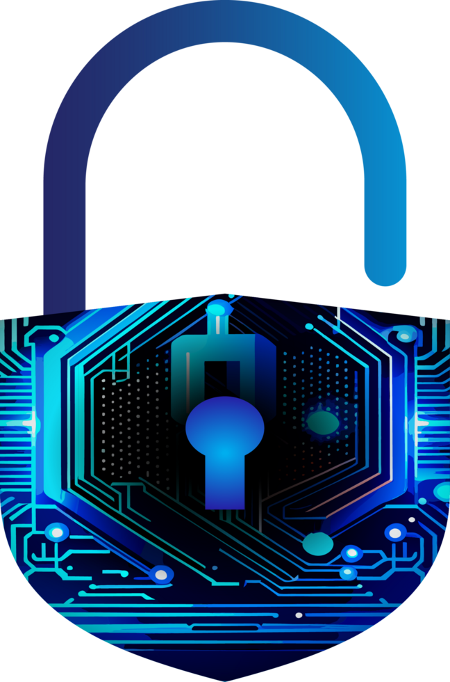 Modern Technology Cybersecurity Icon Crop-out png