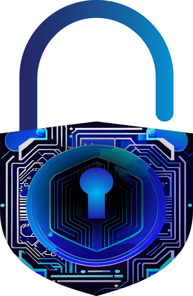 Modern Technology Cybersecurity Icon Crop-out png