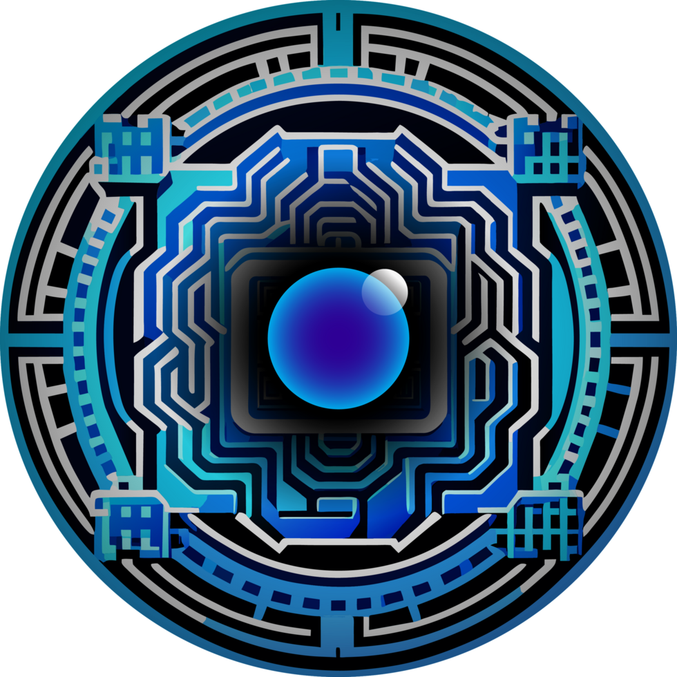 Modern Technology Cybersecurity Icon Crop-out png