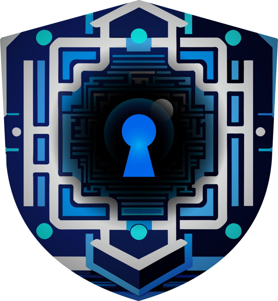 Modern Technology Cybersecurity Icon Crop-out png