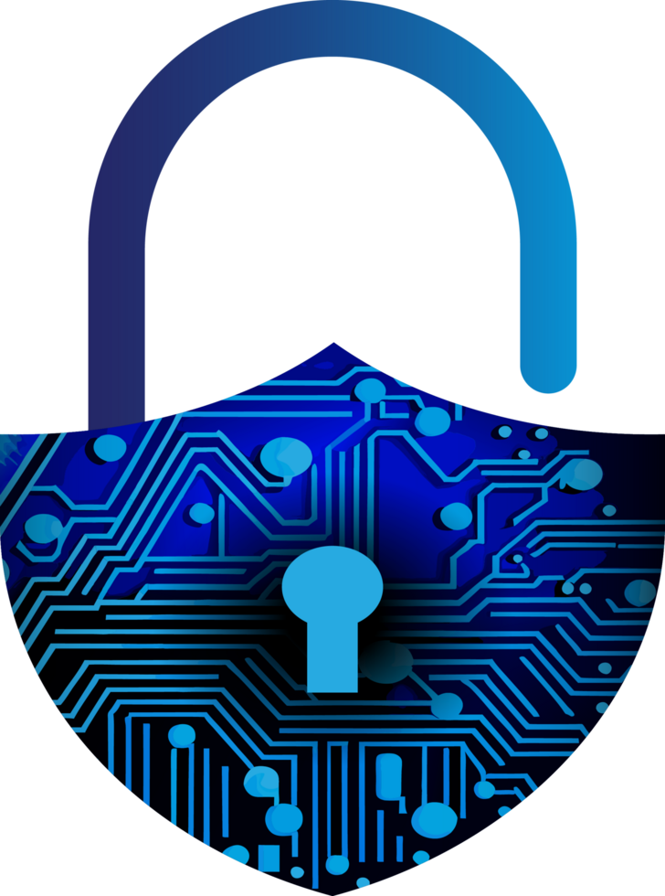 Modern Technology Cybersecurity Icon Crop-out png