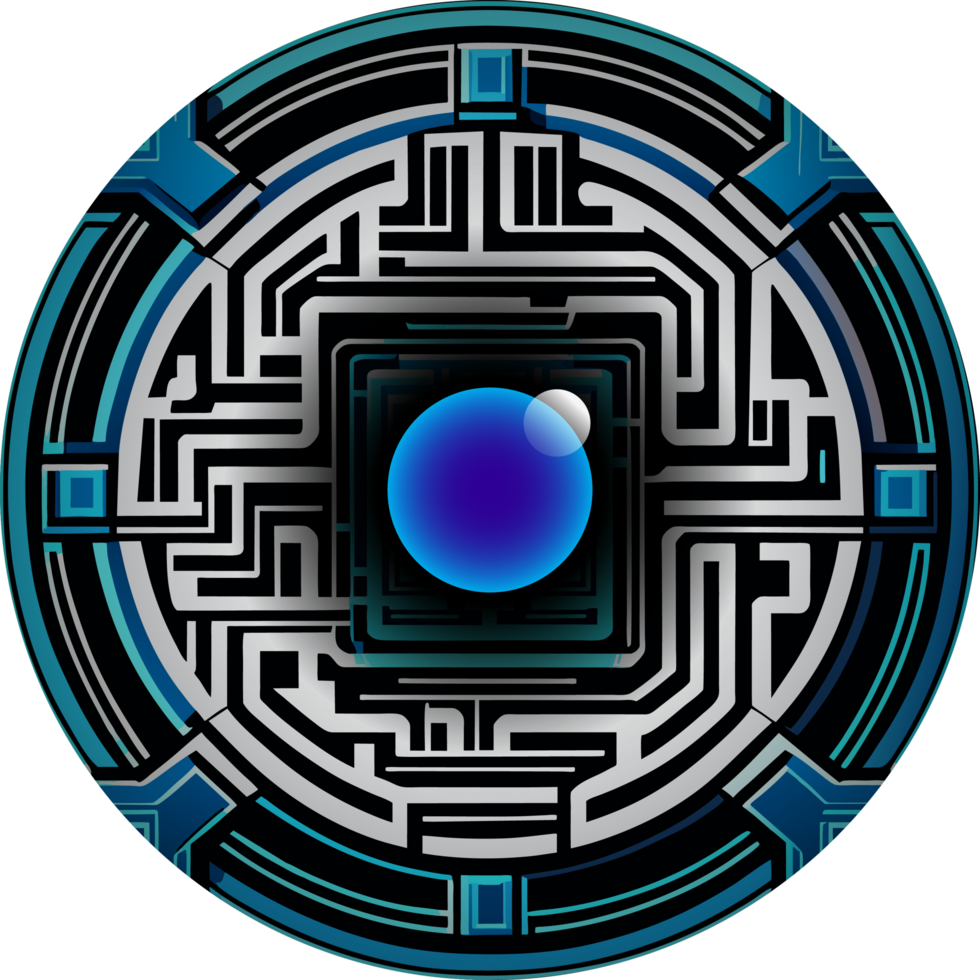 Modern Technology Cybersecurity Icon Crop-out png