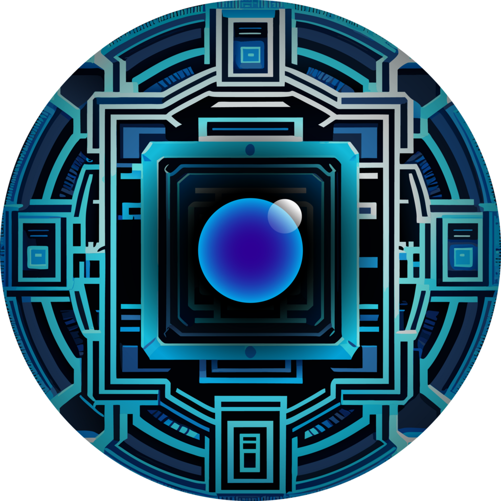 Modern Technology Cybersecurity Icon Crop-out png