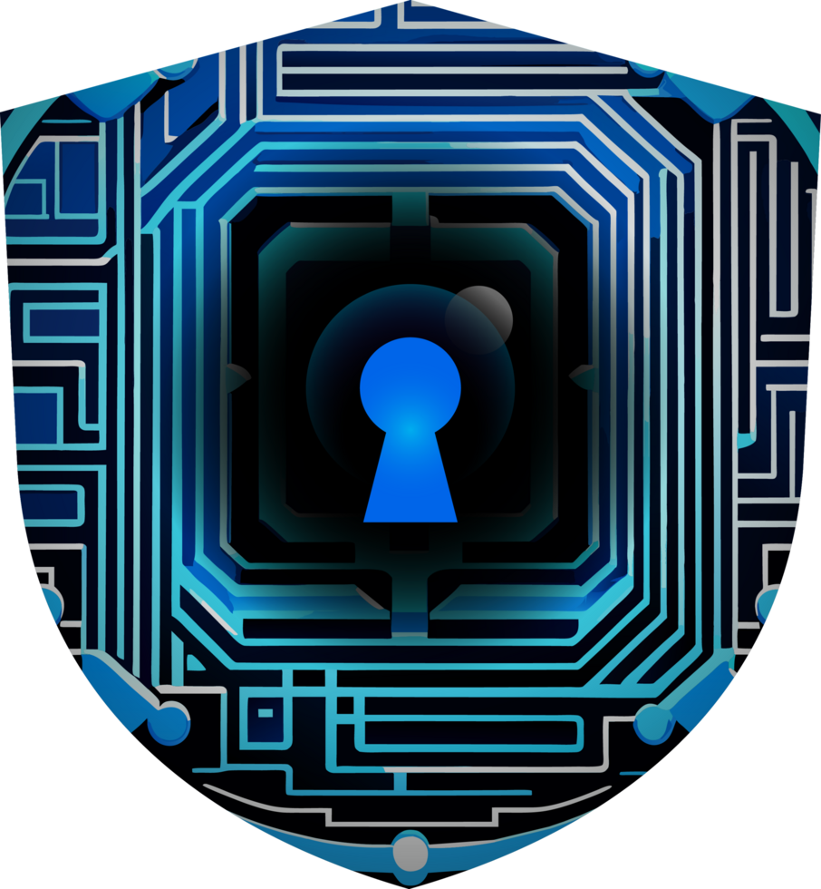 Modern Technology Cybersecurity Icon Crop-out png