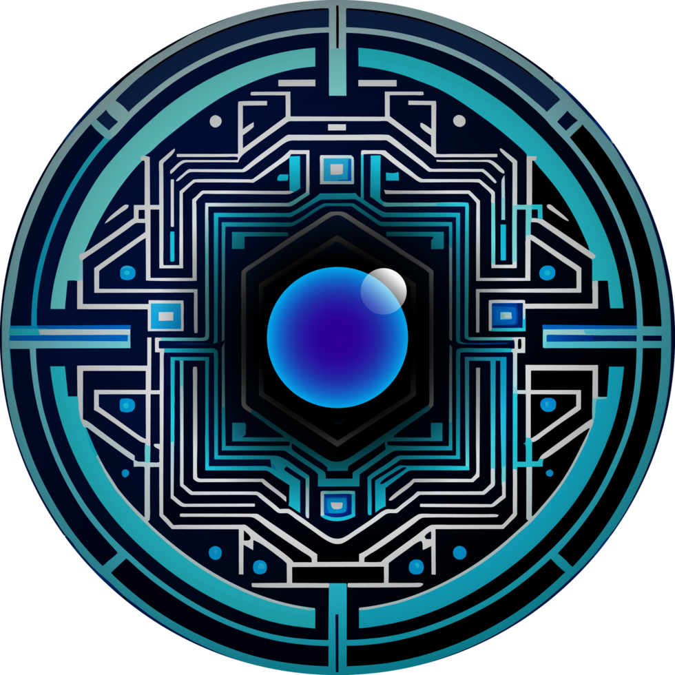 Modern Technology Cybersecurity Icon Crop-out png