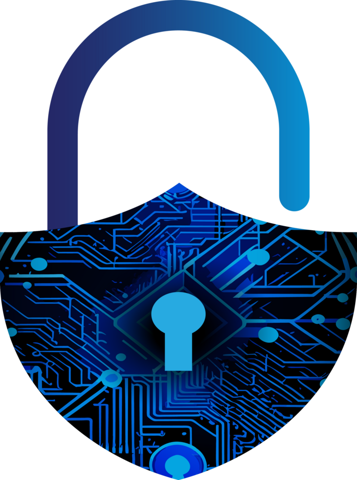 Modern Technology Cybersecurity Icon Crop-out png