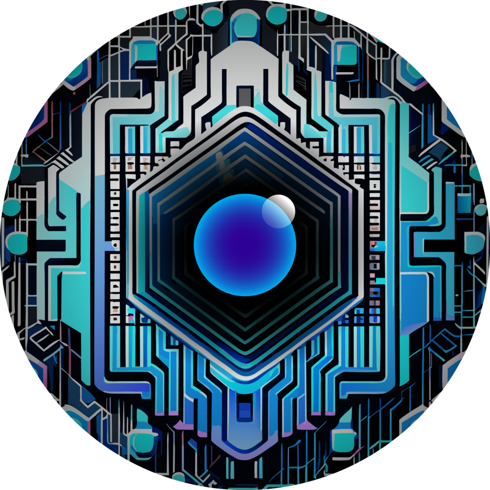 Modern Technology Cybersecurity Icon Crop-out png