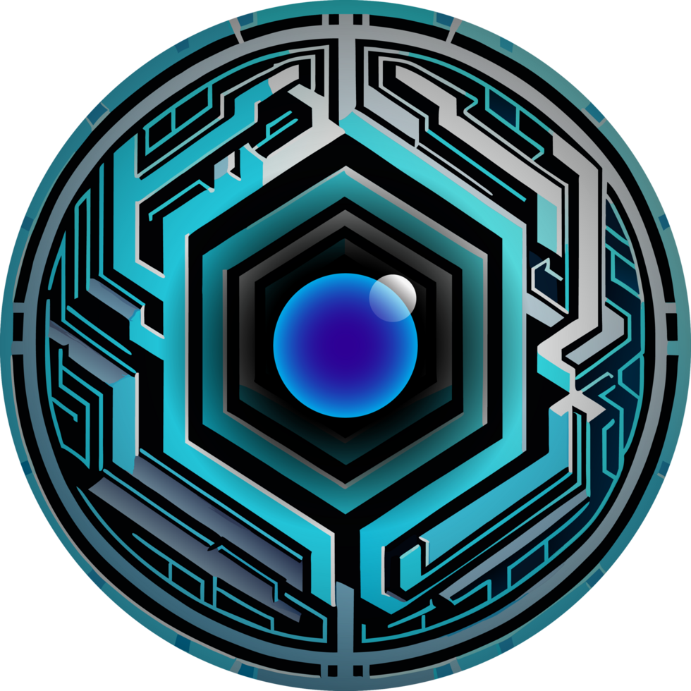 Modern Technology Cybersecurity Icon Crop-out png