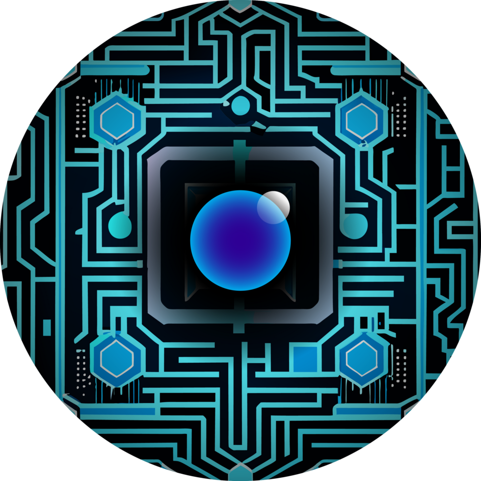 Modern Technology Cybersecurity Icon Crop-out png