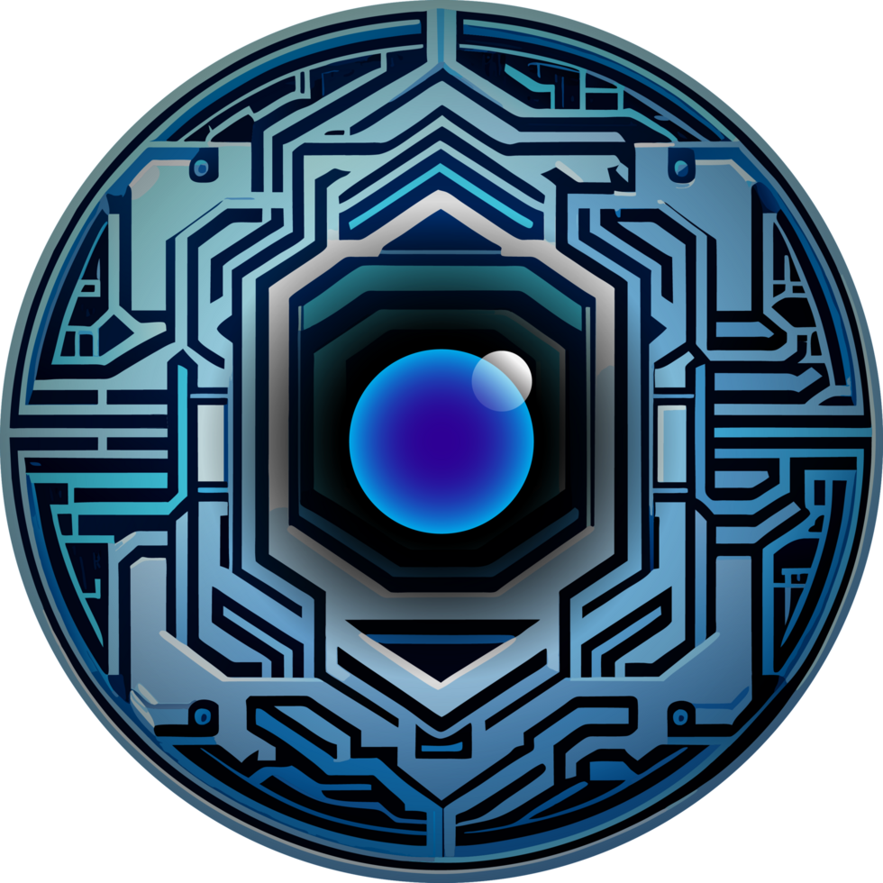 Modern Technology Cybersecurity Icon Crop-out png