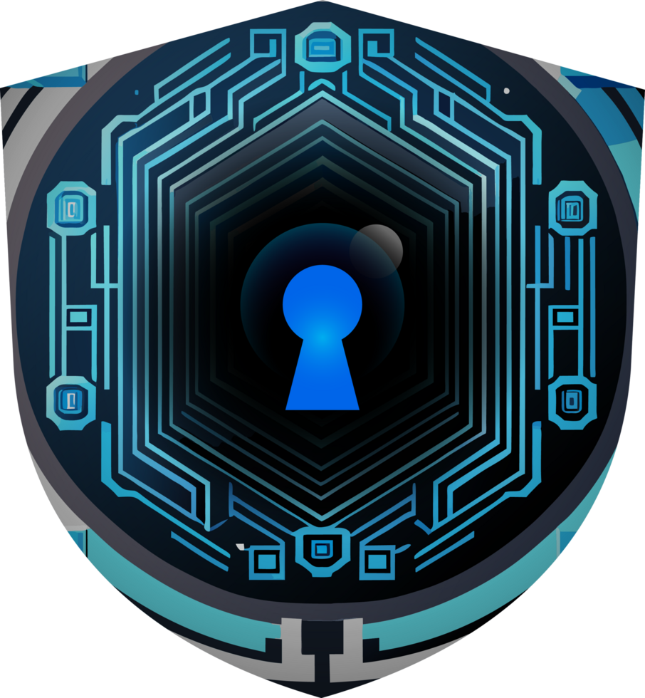 Modern Technology Cybersecurity Icon Crop-out png