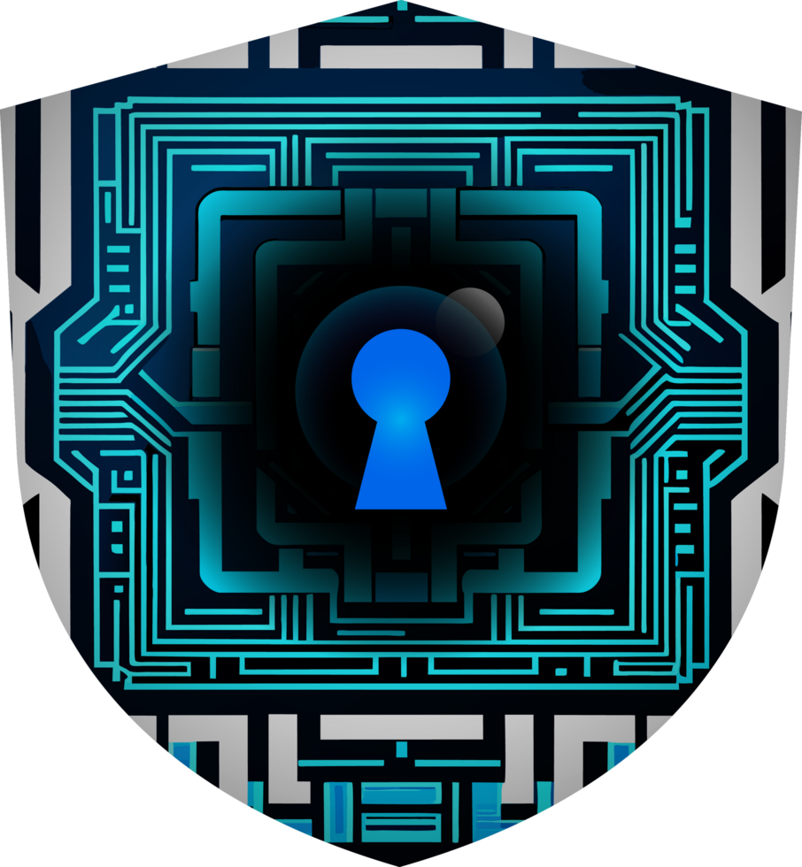 Modern Technology Cybersecurity Icon Crop-out png