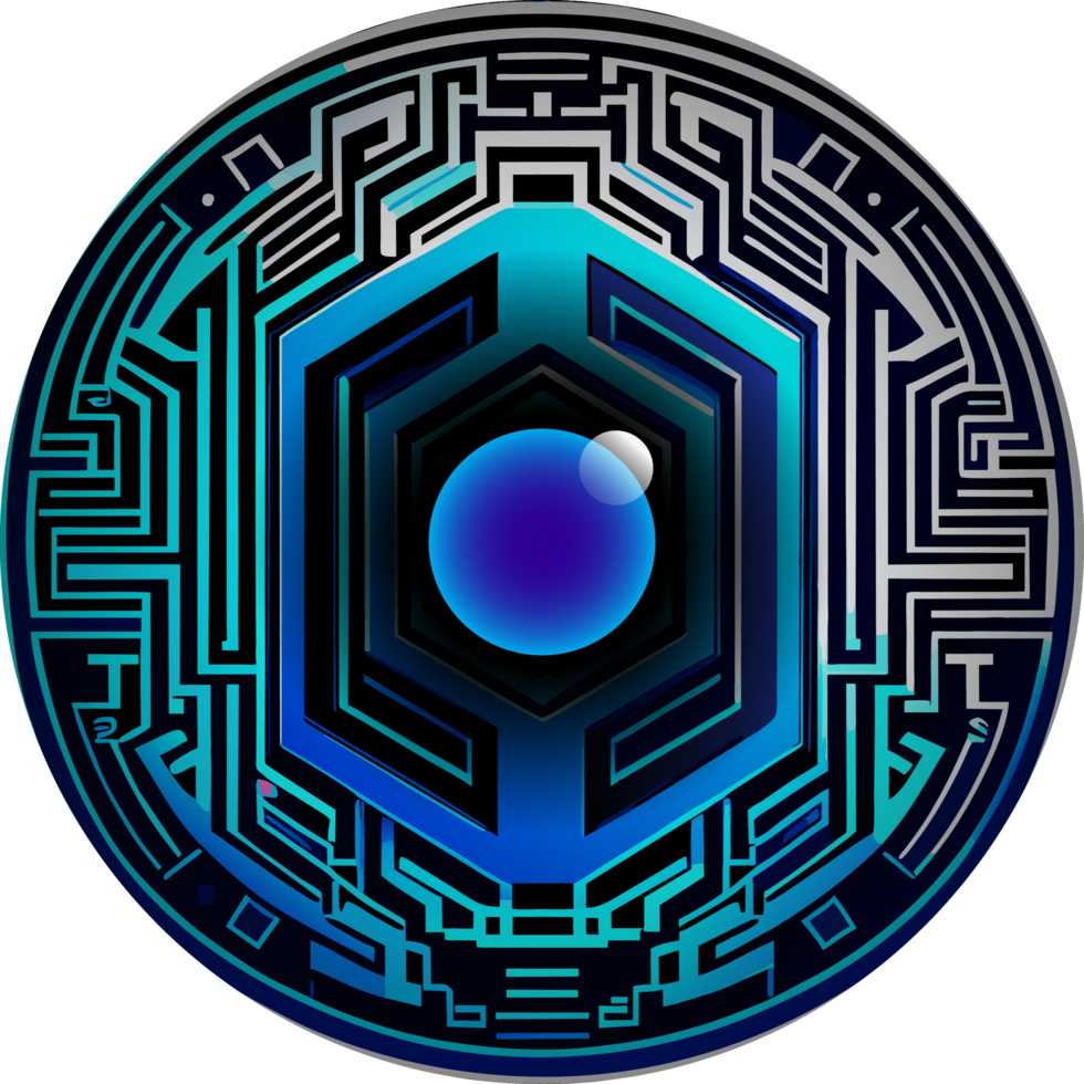 Modern Technology Cybersecurity Icon Crop-out png