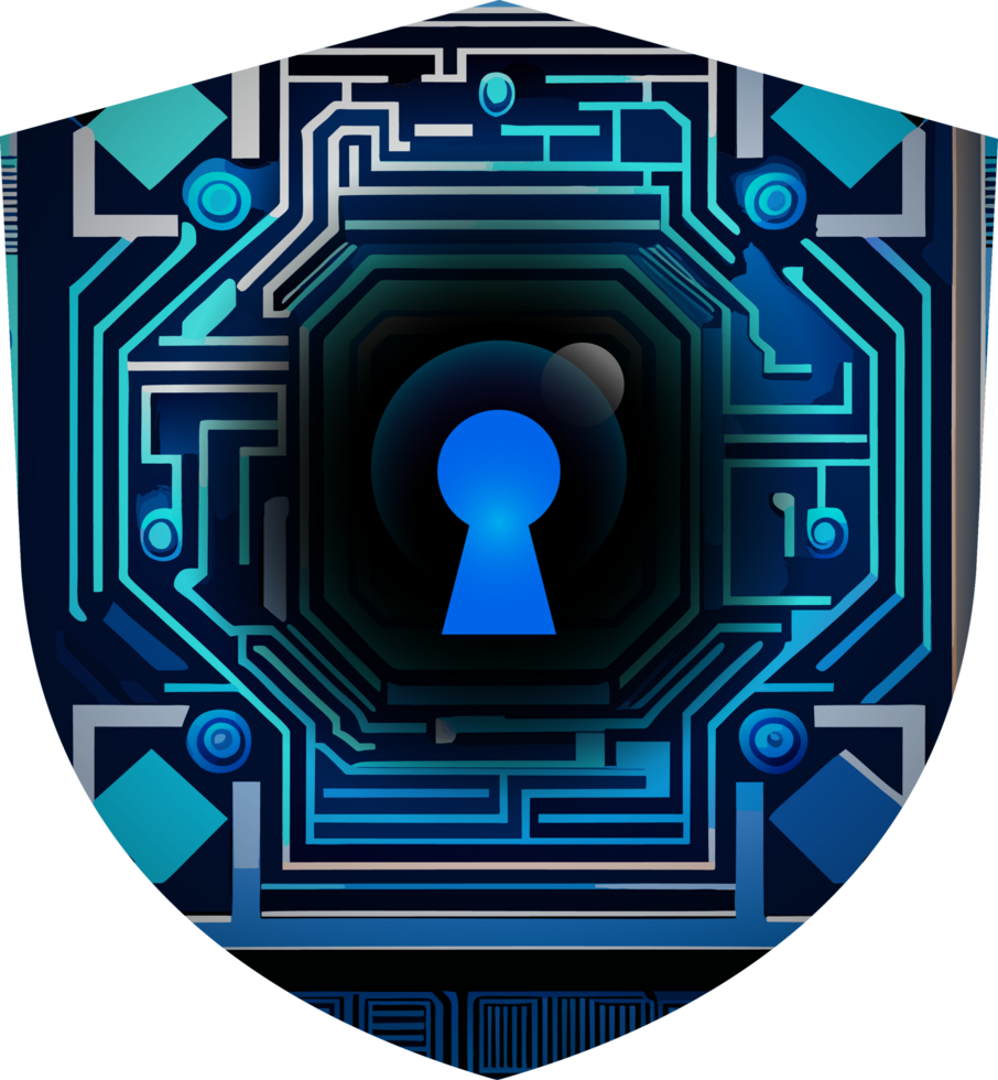 Modern Technology Cybersecurity Icon Crop-out png
