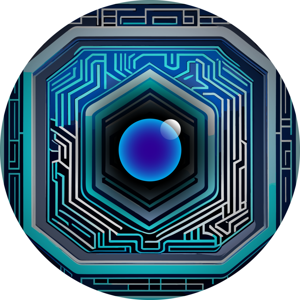 Modern Technology Cybersecurity Icon Crop-out png