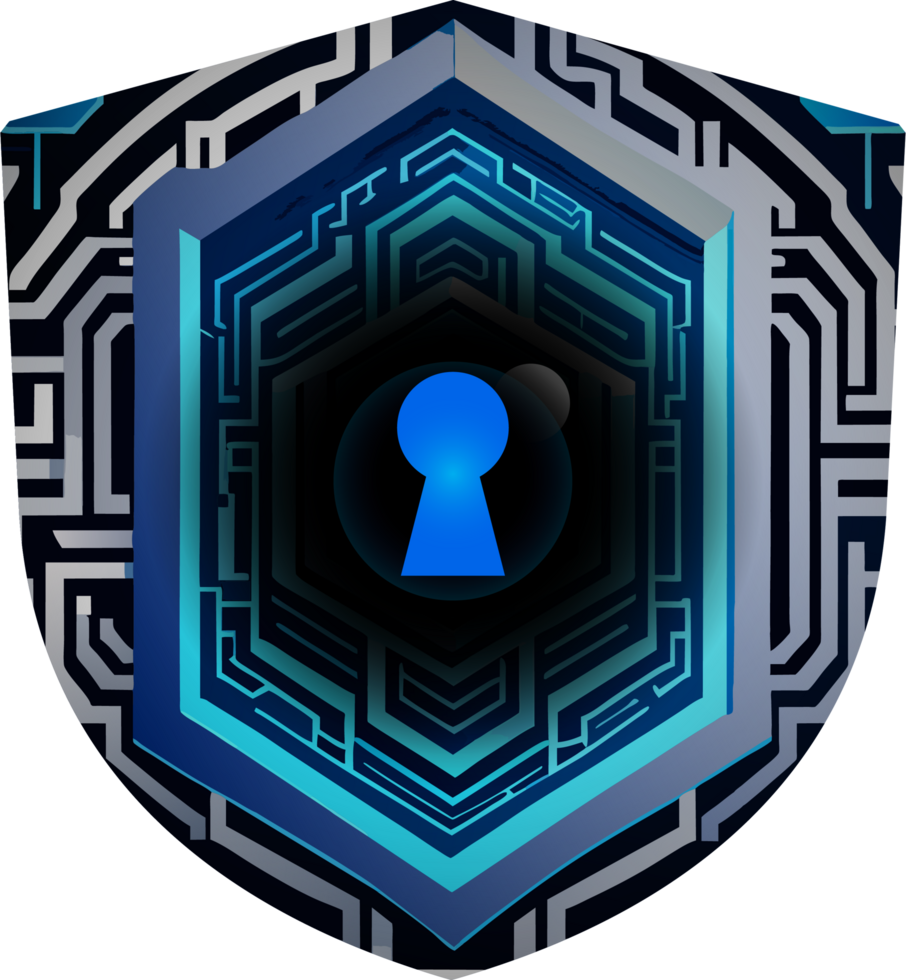 Modern Technology Cybersecurity Icon Crop-out png
