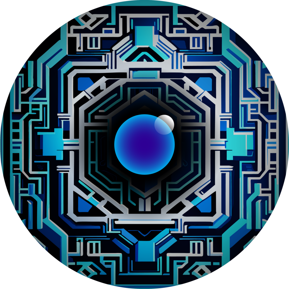 Modern Technology Cybersecurity Icon Crop-out png