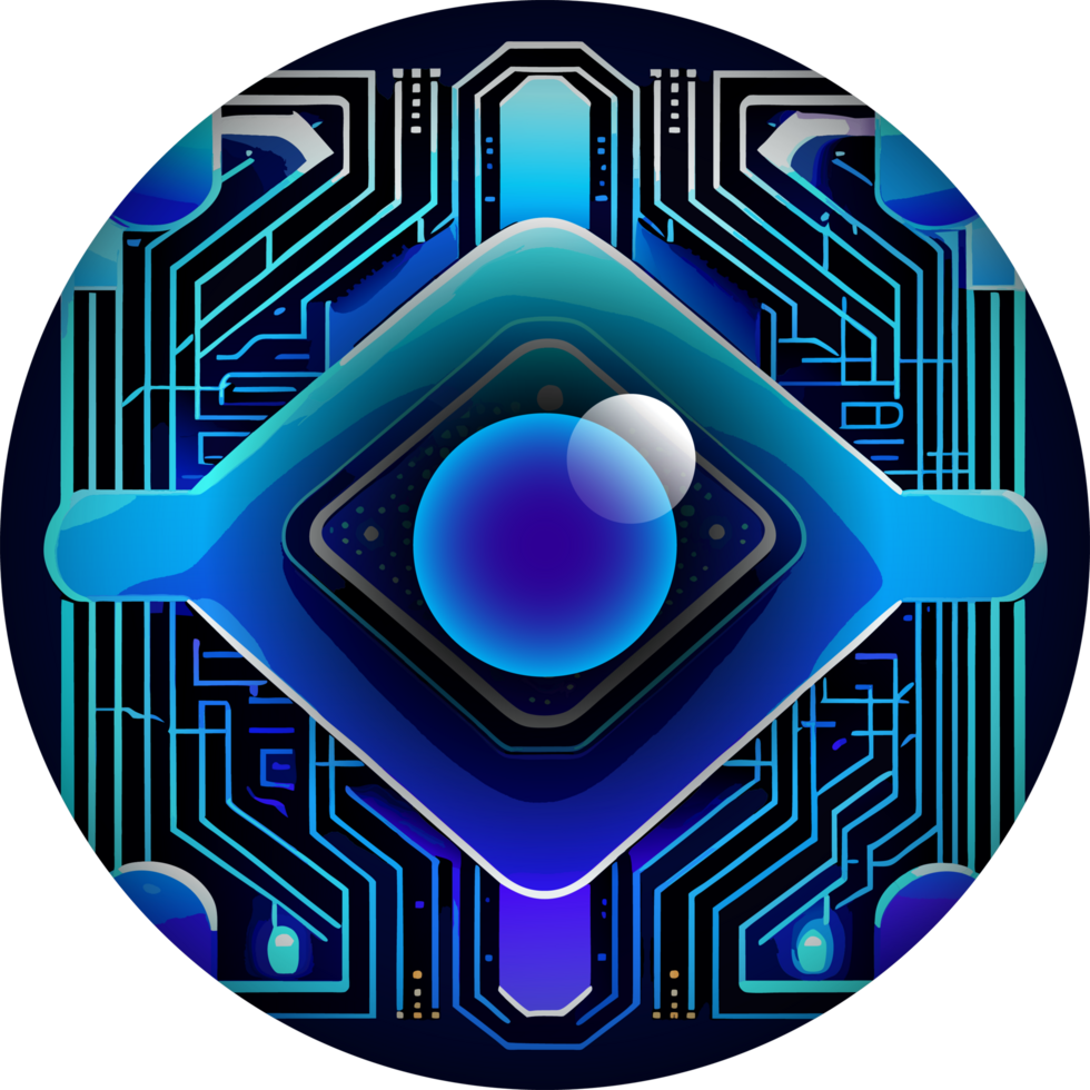 Modern Technology Cybersecurity Icon Crop-out png