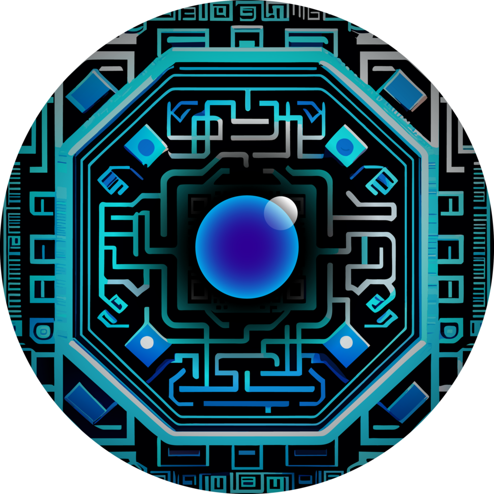 Modern Technology Cybersecurity Icon Crop-out png
