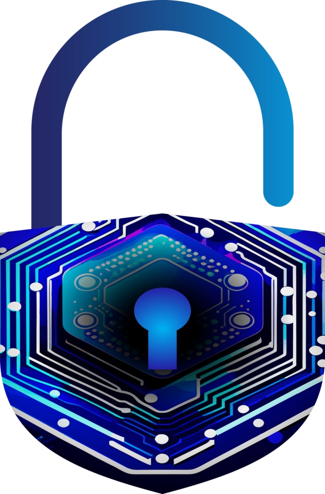 Modern Technology Cybersecurity Icon Crop-out png