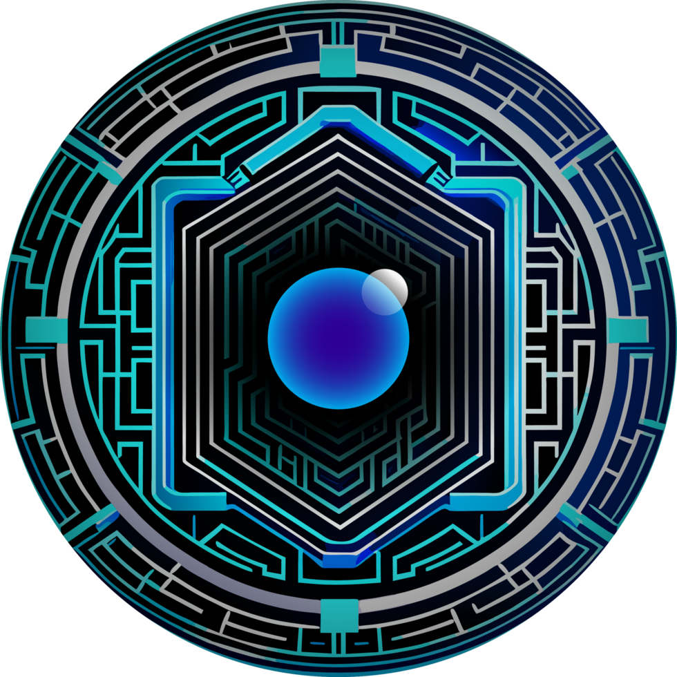 Modern Technology Cybersecurity Icon Crop-out png