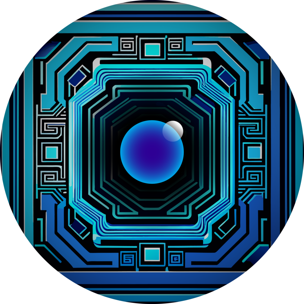 Modern Technology Cybersecurity Icon Crop-out png