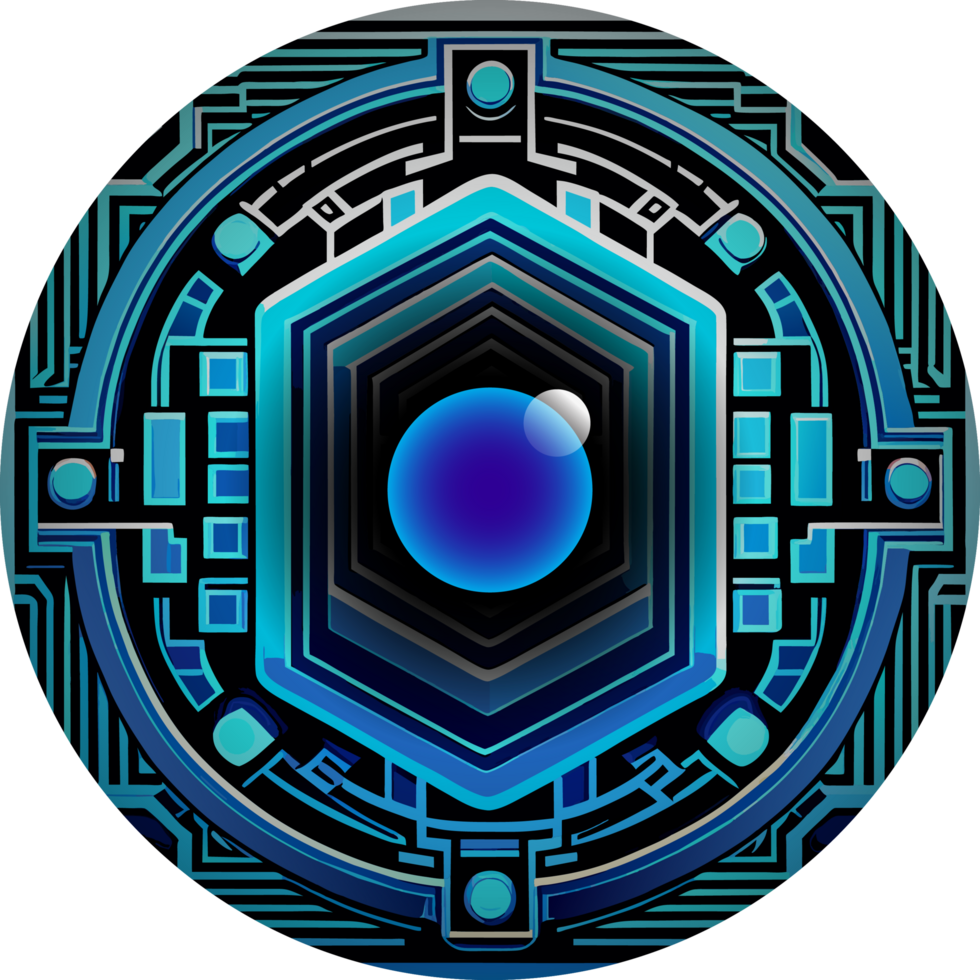 Modern Technology Cybersecurity Icon Crop-out png