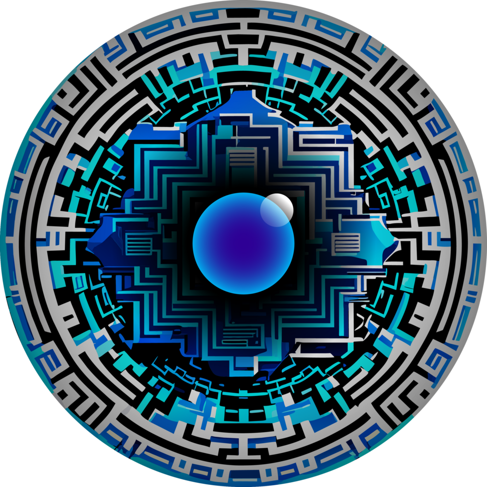 Modern Technology Cybersecurity Icon Crop-out png