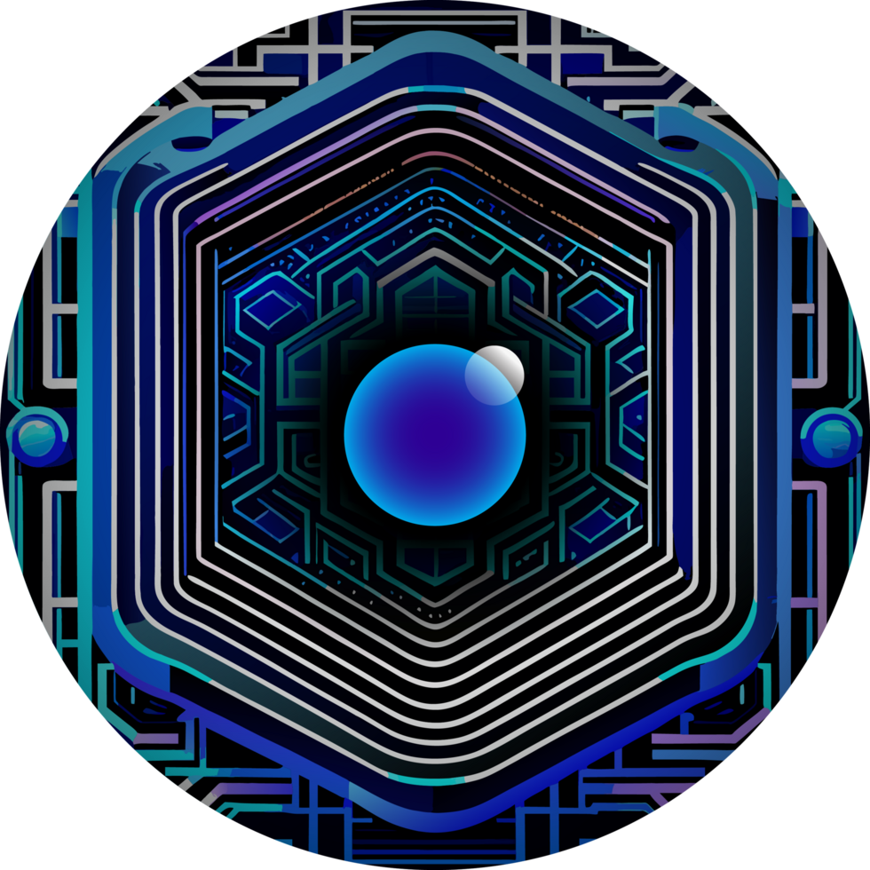 Modern Technology Cybersecurity Icon Crop-out png