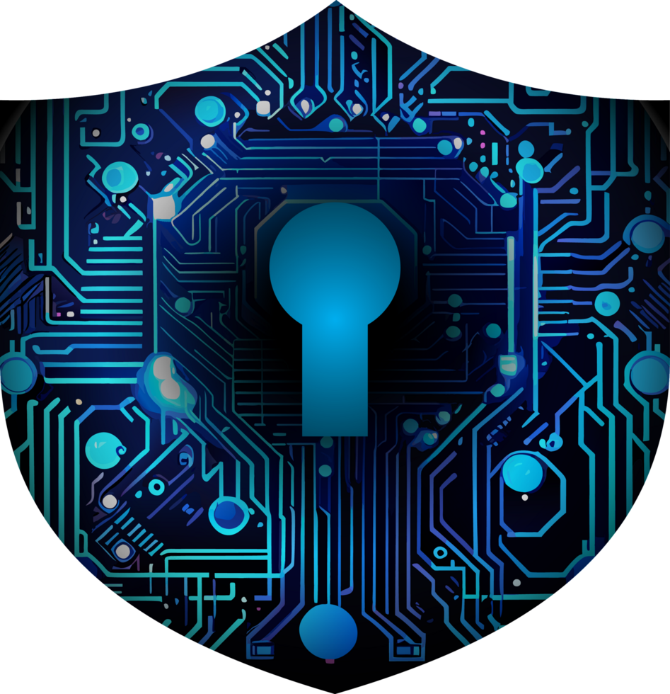 Modern Technology Cybersecurity Icon Crop-out png