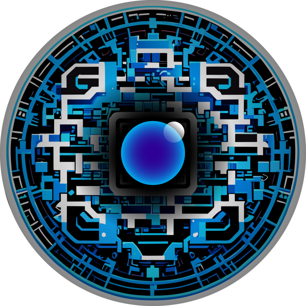 Modern Technology Cybersecurity Icon Crop-out png