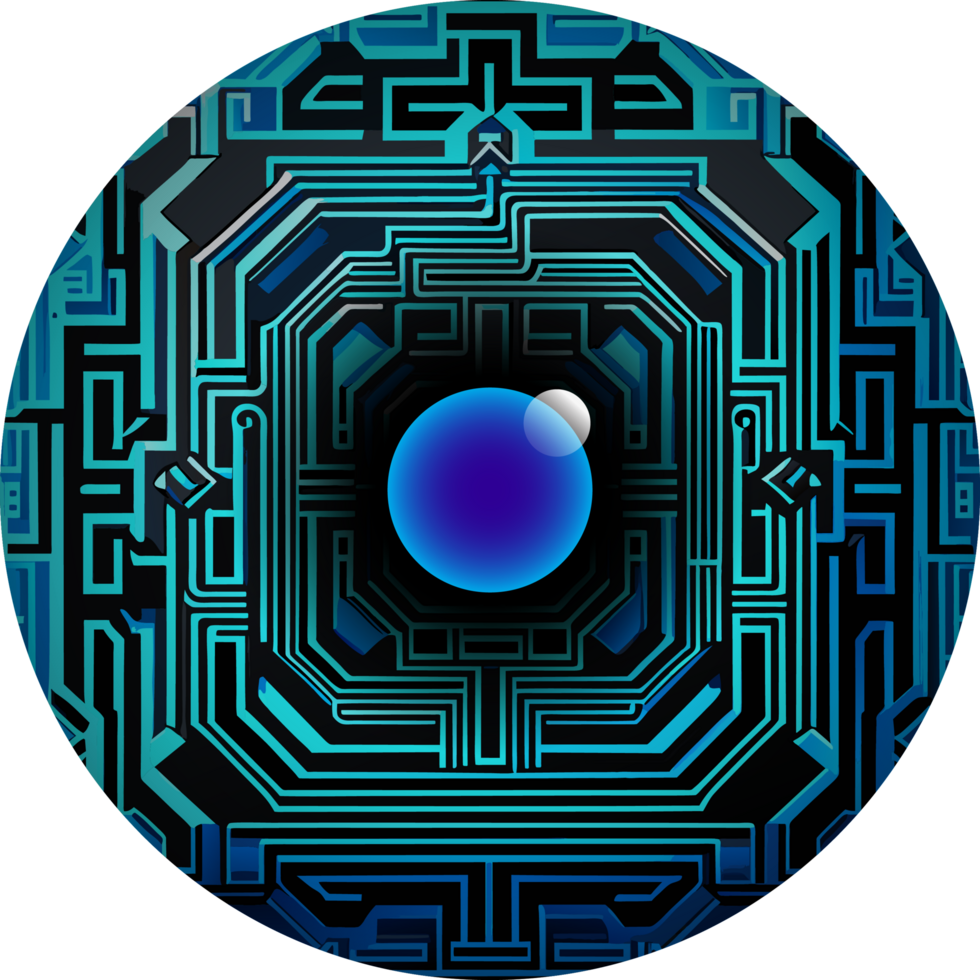 Modern Technology Cybersecurity Icon Crop-out png