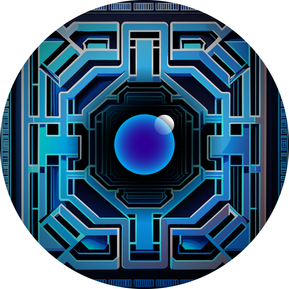 Modern Technology Cybersecurity Icon Crop-out png