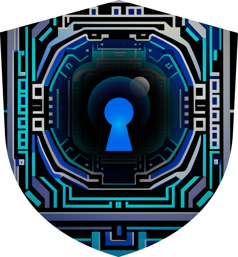 Modern Technology Cybersecurity Icon Crop-out png