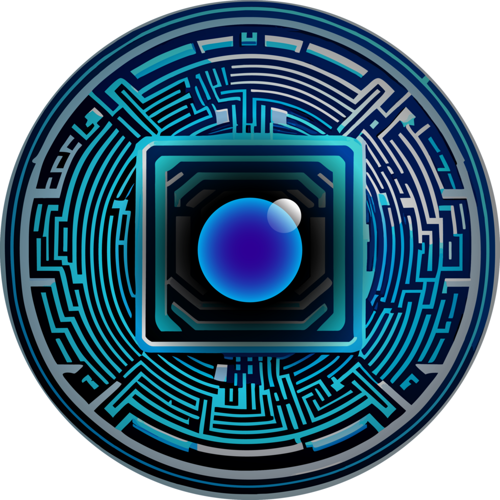 Modern Technology Cybersecurity Icon Crop-out png