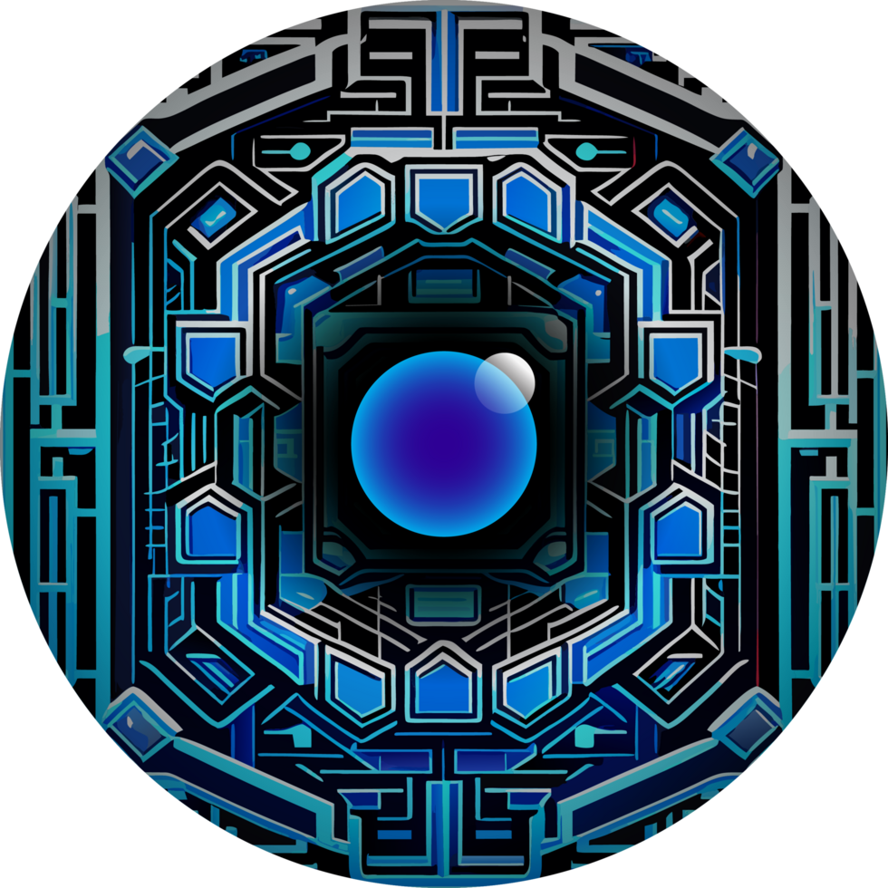 Modern Technology Cybersecurity Icon Crop-out png