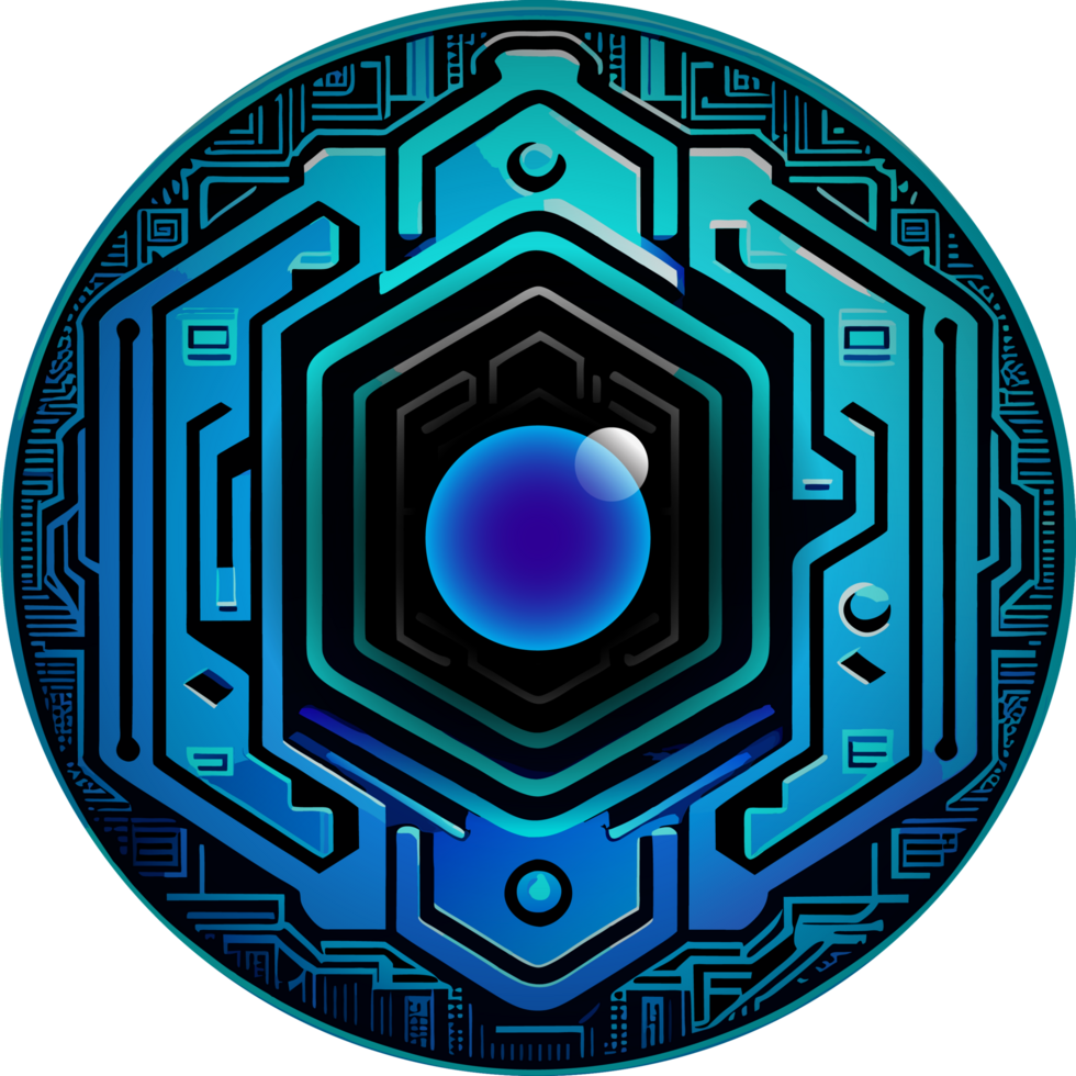 Modern Technology Cybersecurity Icon Crop-out png