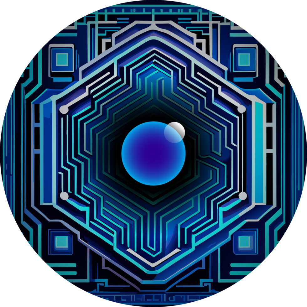 Modern Technology Cybersecurity Icon Crop-out png