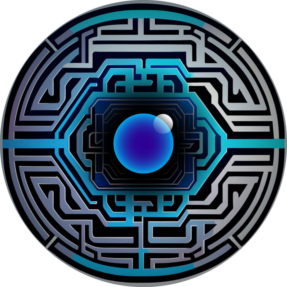 Modern Technology Cybersecurity Icon Crop-out png