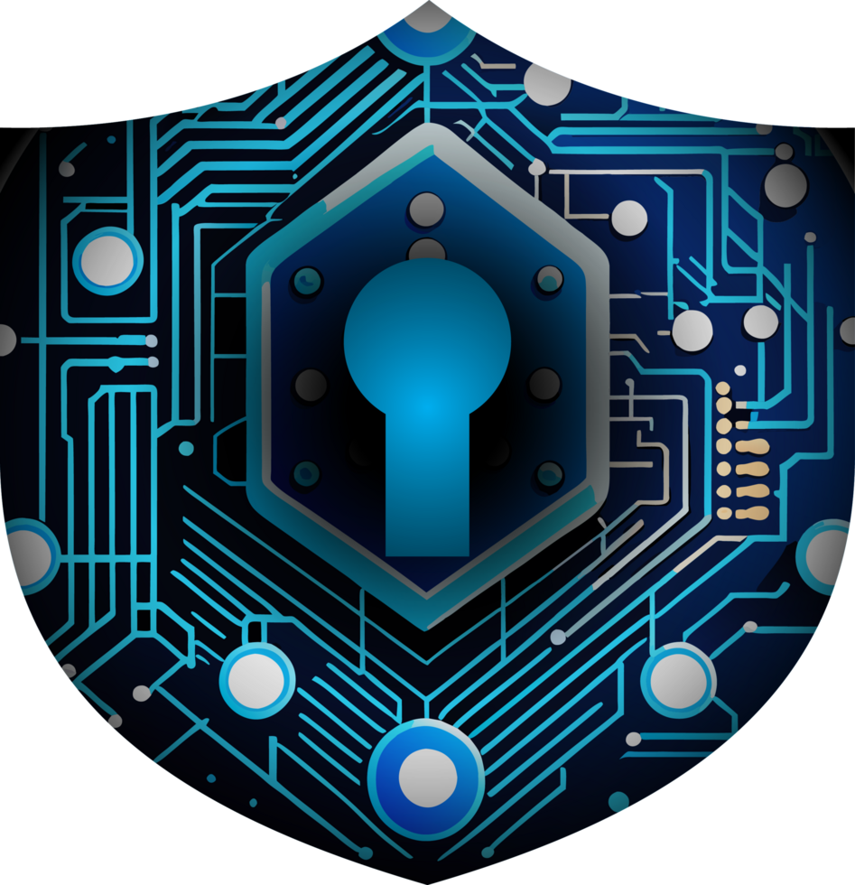 Modern Technology Cybersecurity Icon Crop-out png