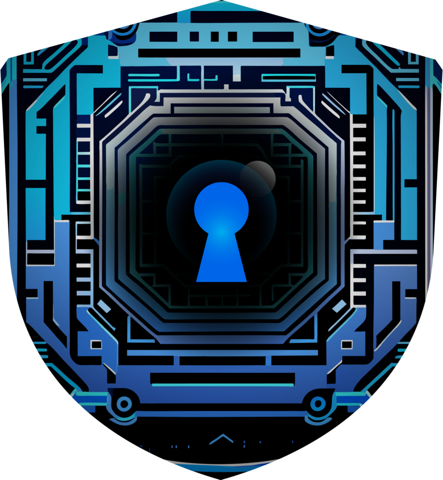 Modern Technology Cybersecurity Icon Crop-out png
