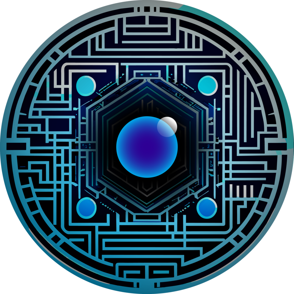 Modern Technology Cybersecurity Icon Crop-out png