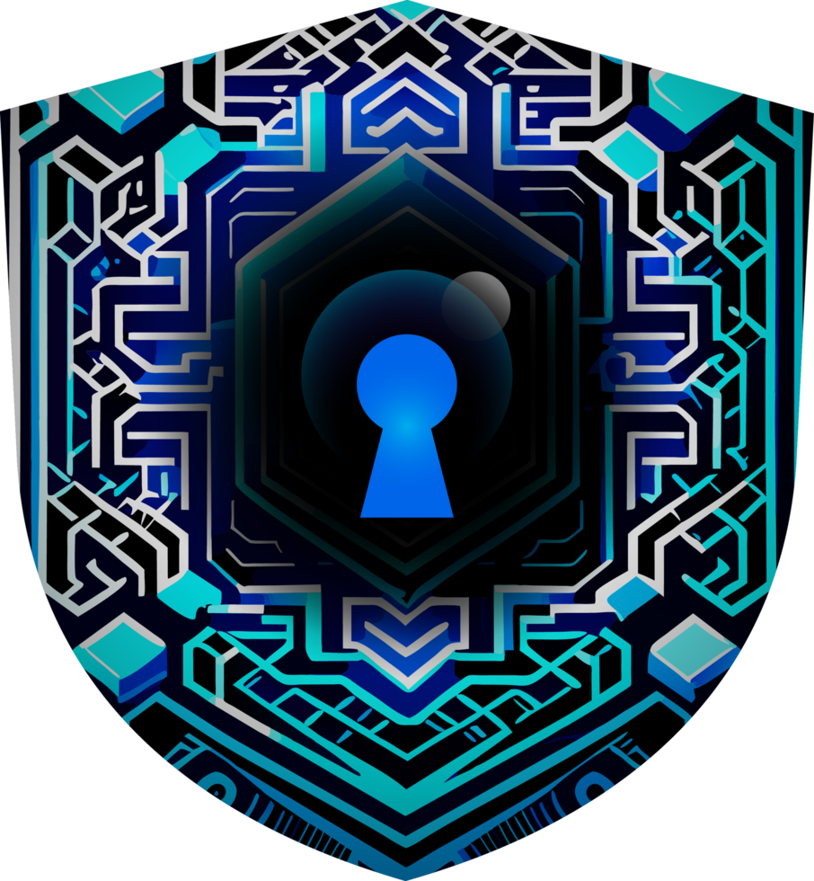 Modern Technology Cybersecurity Icon Crop-out png