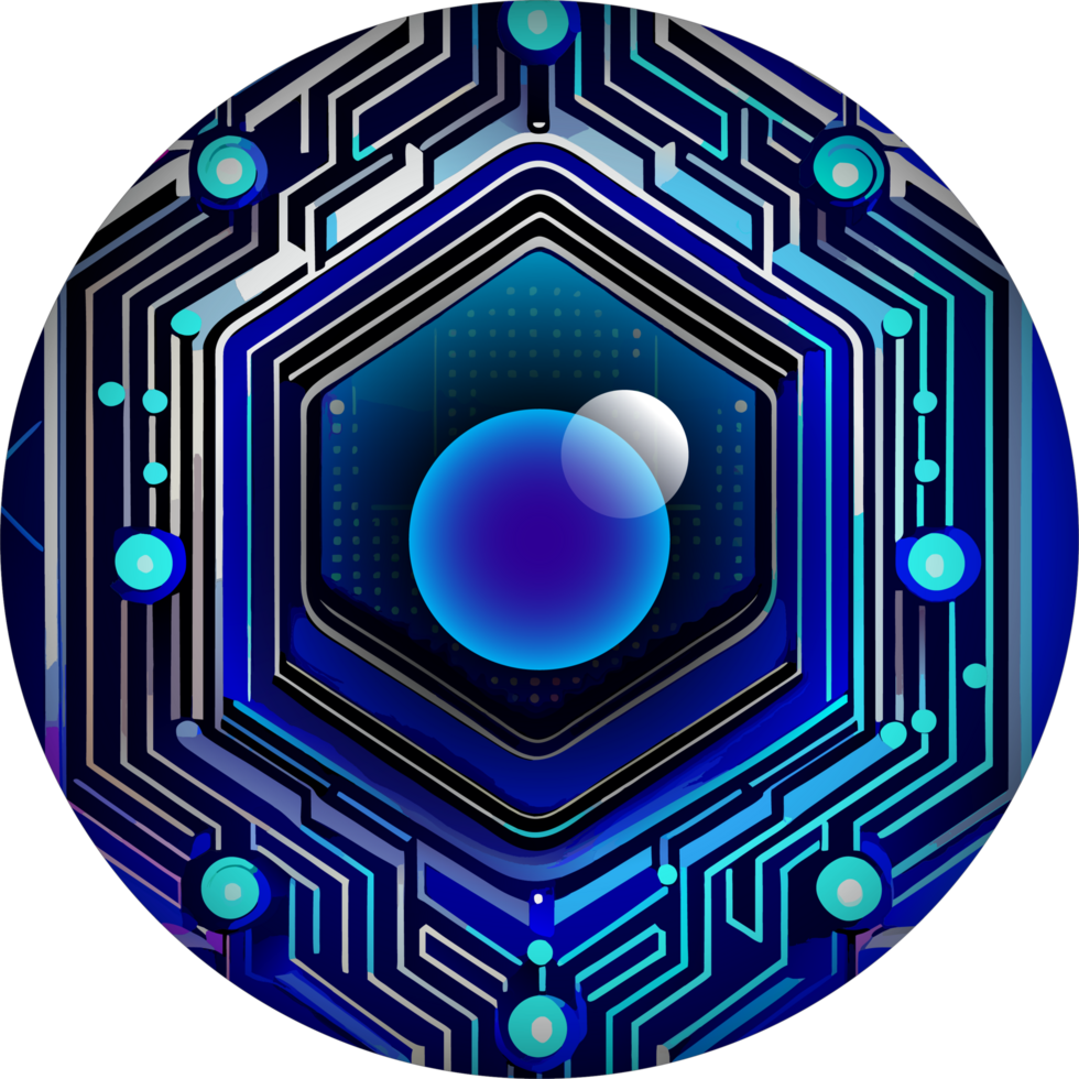 Modern Technology Cybersecurity Icon Crop-out png