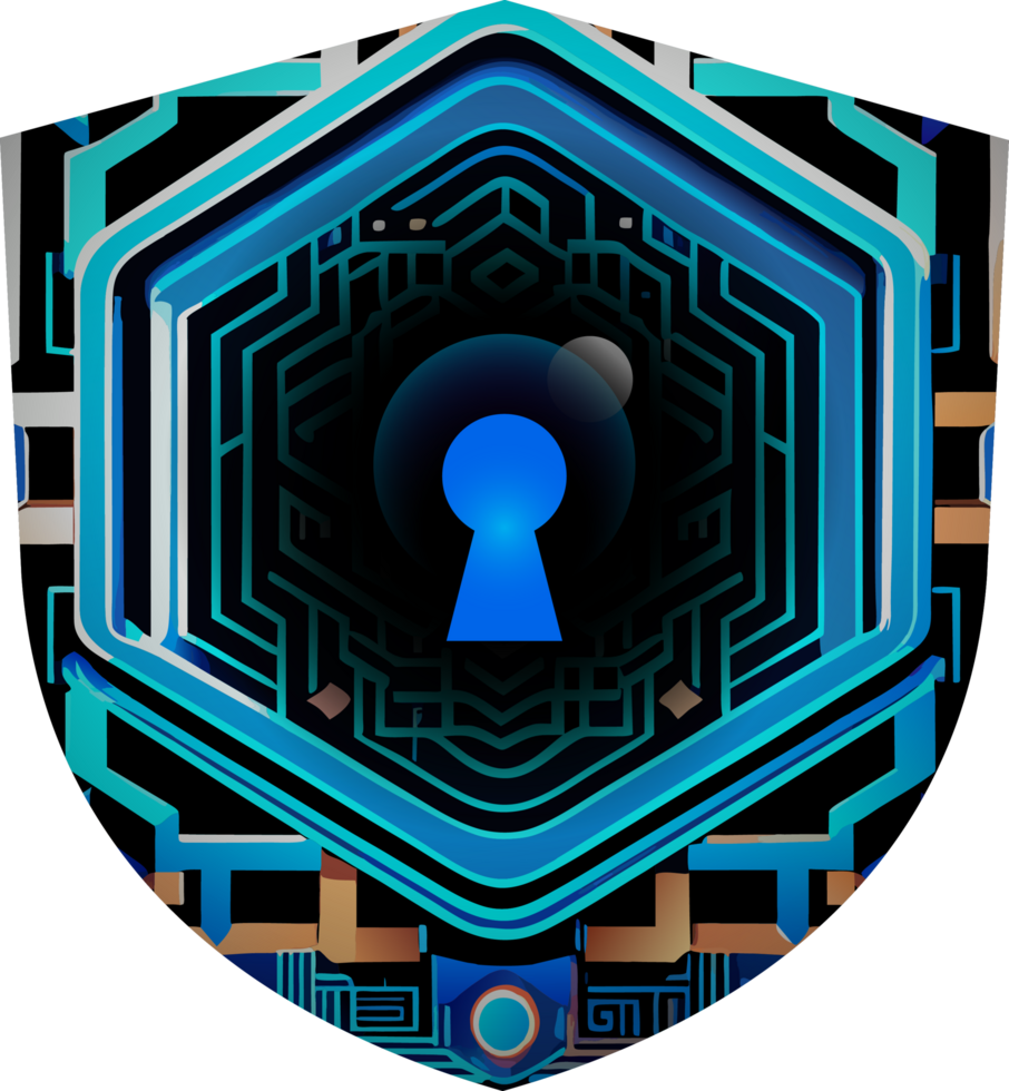 Modern Technology Cybersecurity Icon Crop-out png