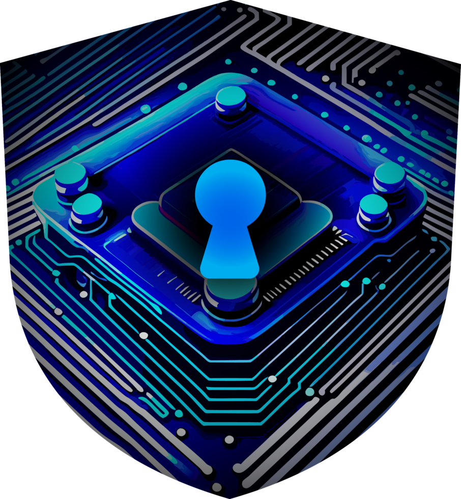 Modern Technology Cybersecurity Icon Crop-out png