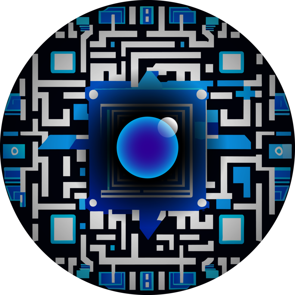 Modern Technology Cybersecurity Icon Crop-out png
