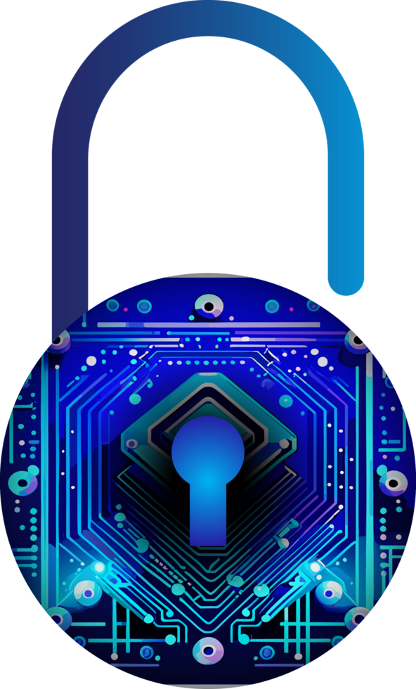 Modern Technology Cybersecurity Icon Crop-out png